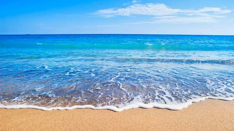 The serene beauty of the sea beach in the Coxes Bazar