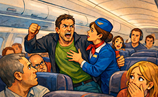 💸Aeroflot Charges Passenger €1,100 for Onboard Misconduct