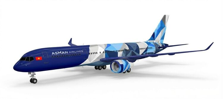 Kyrgyzstan’s New Look in the Sky: Airbus A321 Design