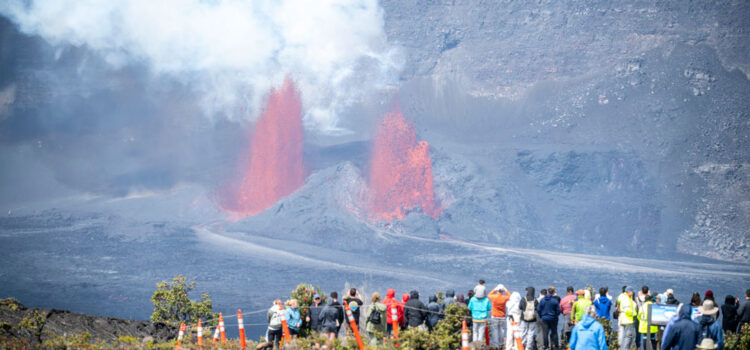 Kīlauea volcano has been erupting for over a year in Hawaii