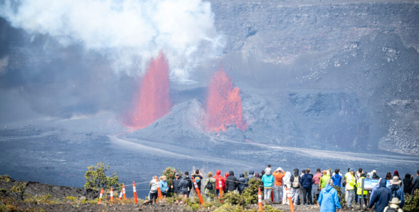 Kīlauea volcano has been erupting for over a year in Hawaii